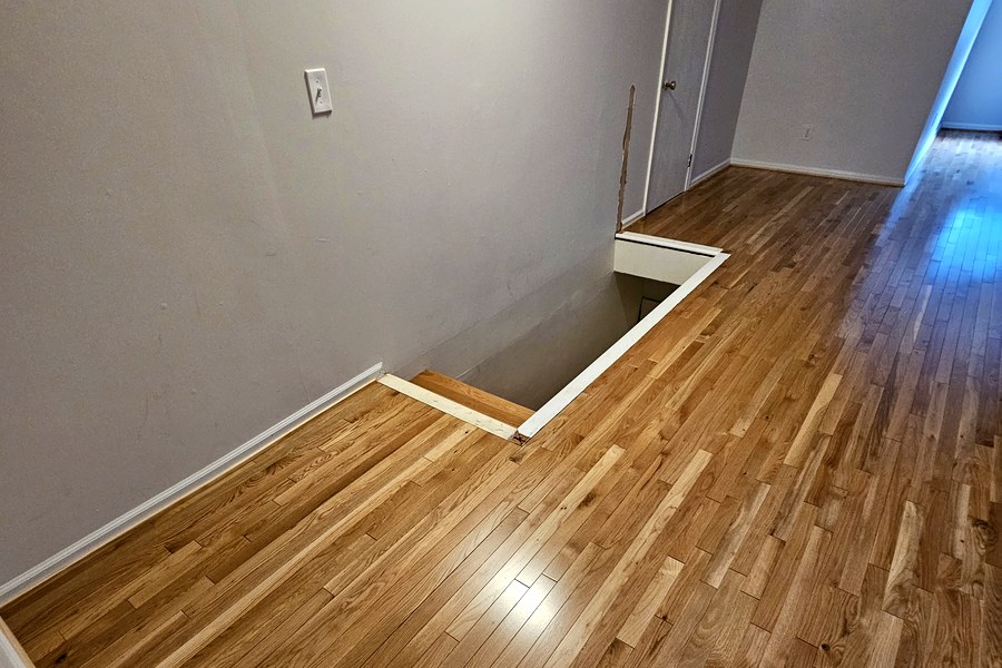 Glue-Down Hardwood